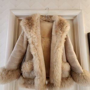 Vintage Overland Sheepskin Womens Coat